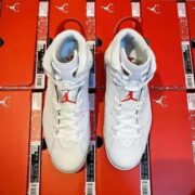 Brand new white Jordans