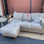 Sofa with side table deals